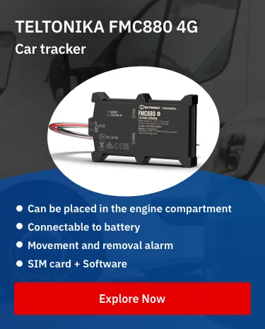 TELTONIKA FMC880-E 4g lte vehicle gps tracker